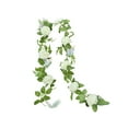 thumbnail image 3 of HengDidi Realistic Artificial Rose Vine Rattan - Lifelong Fake Flower Garland for Landscaping Home Decor, 78.74 Inch Length, Multi-Color Hanging Vines, 3 of 6