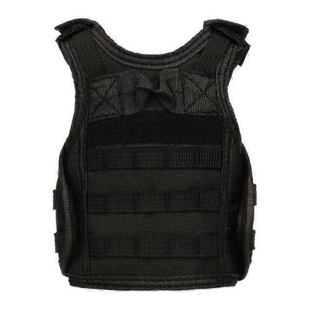 Funda táctica para botella de cerveza, chaleco militar en miniatura Molle, conjunto personal para botella de bebida, correas de hombro ajustables, caliente, B