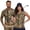 Hunting Camo, variant on HUIACONG Polka Dot Matching Golf Shirts for Couples Sleeveless Golf Shirts for Women Moisture Wicking Mens Short Sleeve Collared Golf Shirt Quick Dry Lightweight Man S