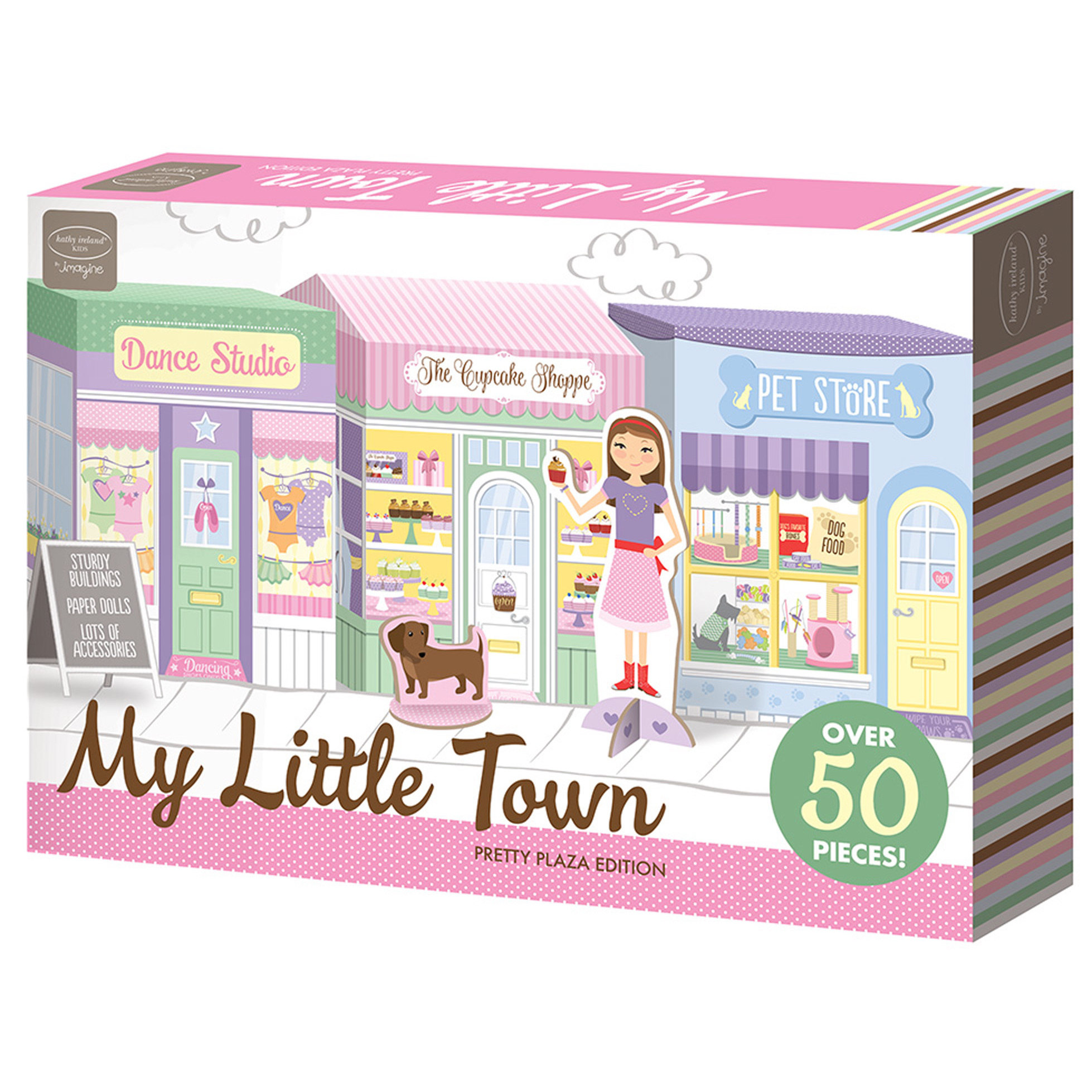 Bendon Kathy Ireland My Little Town Pretty Plaza Playset Walmart Com