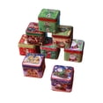 thumbnail image 2 of Clearance Food Storage under $5,Cookie Tins With Lids Empty Cookie Storage Tins Christmas Cookie Tins Christmas Square Tin Can Candy Box Storage Box (Random Color), 2 of 9