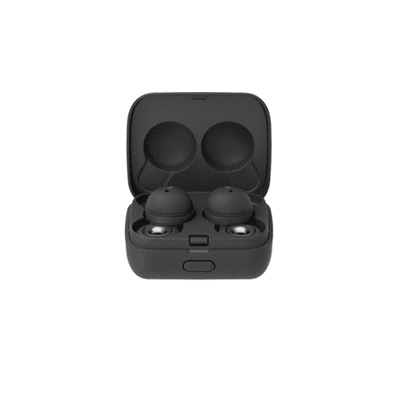 Sony - LinkBuds True Wireless Open-Ear Earbuds - Dark Gray
