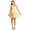 CHAMPAGNE goldish beige, variant on Juniors Womens Short Dress For Prom Red 6