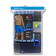 thumbnail image 4 of Fruit of the Loom Men's CoolZone Fly Argyle and Solid Boxer Briefs, Extended Sizes, 4 Pack, 4 of 7
