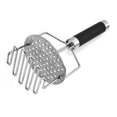 thumbnail image 4 of Potato Master Dual-Capa Handheld Sujetal Sujetador Terreno Mashing Tool Herramienta Cocina Cocina Inevent HA047913-00, 4 of 7