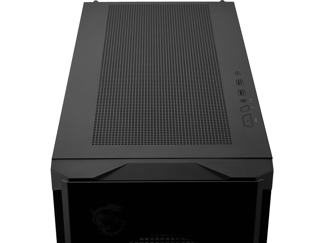 MSI MPG Velox 300R Airflow PZ - Mid-Tower Gaming PC Case - Tempered Glass Side Panel - 2 x 160 mm Dual Layer Blades Fans - Liquid Cooling Support up to 360mm Radiator - Mesh Panel for Airflow
