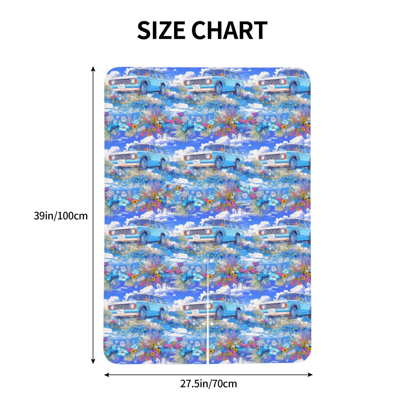Car Seat Cover Baby - blue travel car flower Breathable Infant Car Seat Cover for Baby Carseat, Lightweight Comfort Baby Essentials Must Haves Newborn Stuff for Girl Boy