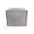 thumbnail image 2 of Pouf Gris Carre de Lounge and Co, 2 of 2