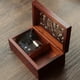 thumbnail image 2 of Caja de música de cuerda hueca, caja de música de madera para joyas, Sky City, regalos creativos, regalo pequeño, diseño único, uso versátil, 2 of 5