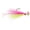 PINK FIRE UV, variant on VMC BKJ12-CHW Bucktail Jig, Sinking 1/2 oz, #6 Hook, Chartreuse White