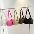 thumbnail image 4 of JennyShop Nuevo Bolso De Ropa De Algodón Bolsa De Hombro Textura De Gran Capacidad Bolsa De Tote Bolsa De Mujer Bolsa Mensajera Bolsa De Ropa De Algodón Bolsa, 4 of 7
