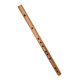 thumbnail image 1 of Flauta de madera de bambú natural, instrumento musical para niños principiantes. Clave E, 1 of 9
