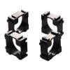 Batería 18650 Soporte antivibración de seguridad Soporte cilíndrico (100 piezas) Likrtyny Accesorios electrónicos