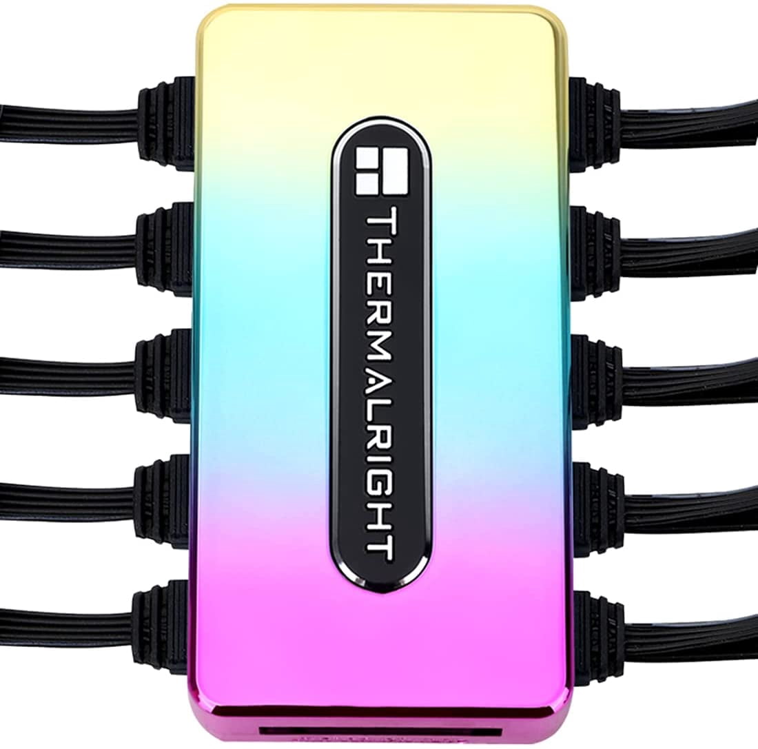 DS Mini ARGB Controller Kit – Für RGB-Lüfter & LED-Streifen, Mit Fernbedienung, 3-polig, SATA-Anschluss