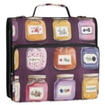 thumbnail image 5 of FORMRS Zipper Binder with Shoulder Strap 2-inch Ring 500 Sheet Capacity File Bag, Purple Jam, 5 of 5