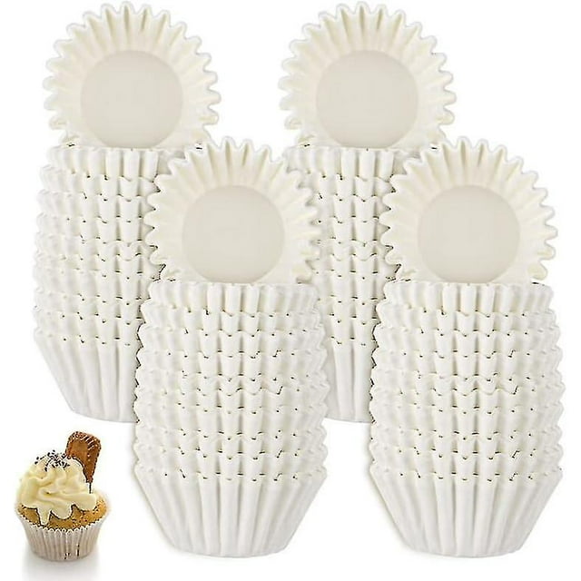 1000 Pcs Mini Moules à Muffins en Papier - Tasses de Cuisson Anti-Graisse