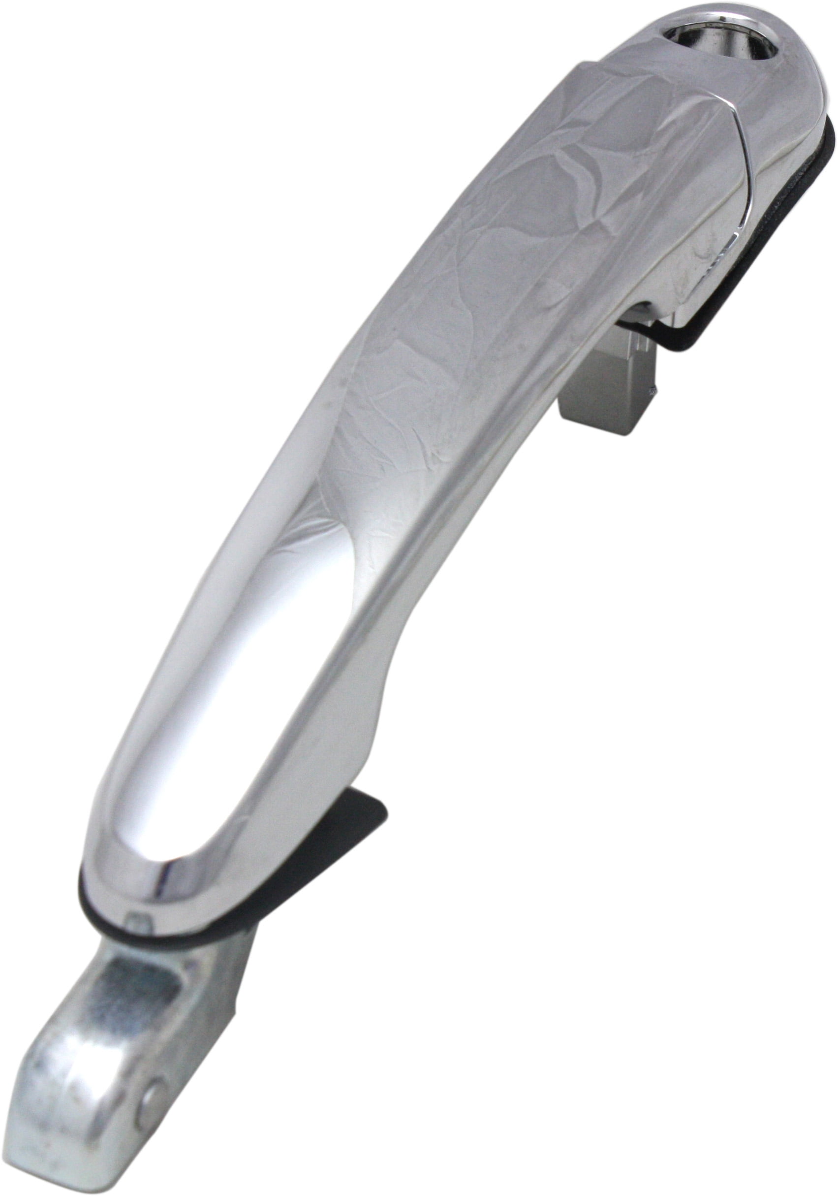 Replacement REPHY462132C Exterior Door Handle Compatible with 2005-2009 Hyundai Tucson Front, Left Driver Chrome