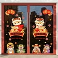 thumbnail image 2 of Chinese Snake Year Window Clings 2025 Spring Festival Window Decals Stickers for Home Restaurant Store Party Decoration Ornament, 2 of 9