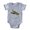 Heather Gray, variant on CafePress - Iguana Iguana - Cute Infant Baby Football Bodysuit