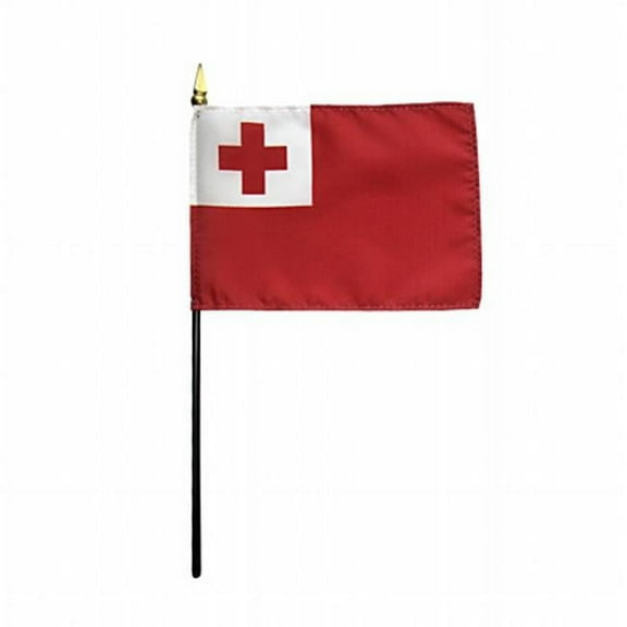 Annin Flagmakers 213905 4 x 6 in. Eb Tonga Mounted - 12 Pack