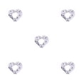 thumbnail image 2 of Jumpingount Anillos para pezones Adorno para el cuerpo a la moda Cómodos Piercings falsos Joyas para pedantes para vestir Corazón Diamante azul corazón azul diamante 5Conjunto, 2 of 6