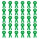 thumbnail image 1 of Uxcell 15.5 x 8 cm Cinta de Premio en Blanco de Poliéster Cinta de Premio Medalla Ganadora para Fiestas 30 Pcs Verde, 1 of 5