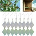 thumbnail image 2 of 8pcs Holographic Reflective Bird Scare Discs for Woodpeckers and Pigeons, Bird Reflectors Scarer, Keep Birds Away, 2 of 8
