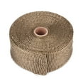 thumbnail image 1 of Cinta de envoltura de tubo de escape de fibra de vidrio con aislamiento térmico alto para automóvil Accesorios para automóviles 10 m, 1 of 11