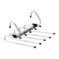 thumbnail image 2 of Percha para pantalones de 5 niveles, almacenamiento para ahorrar espacio, percha para pantalones multifuncional, organizador de almacenamient Negro, 2 of 9
