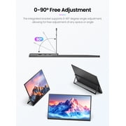 UPERFECT 21.5 inch Portable Monitor, 1080P 100HZ Laptop Display, USB C HDMI Gaming Monitor with Speakers