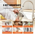 thumbnail image 6 of KFFKFF Fruit Wine Press Manual Press for Wine Making 0.53 Gal/2L Stainless Steel, 6 of 9