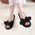 thumbnail image 4 of HAJWOH Orthopedic Sandals for Women Slip on Non Slip Arch Support Flat Wedge Sandals Breathable Orthopedic Slippers 2026 Soft Orthopedic Shoes Black 39, 4 of 4