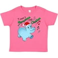 thumbnail image 3 of Inktastic I Want a Hippopotamus for Christmas Hippo in Santa Hat Boys or Girls Toddler T-Shirt, 3 of 5