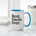 thumbnail image 4 of CafePress - Best Uncle Ever. Mugs - 15 oz Ceramic Large White Novelty Mug, 4 of 4