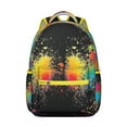 thumbnail image 1 of Rainbow Gradient Backpack Artistic Pop Art and Colorful Abstract Pattern School Bag Stylish Fashion Students Bag, 1 of 6