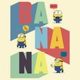 thumbnail image 2 of Men's Minions: The Rise of Gru Ba-Na-Na  Graphic Tee Beige X Large, 2 of 4