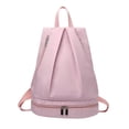 thumbnail image 1 of Mochila portátil para entrenamiento Sunnimix con bolsillo húmedo y compartimento para zapatos Rosado, 1 of 8
