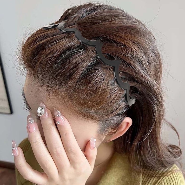 U Shape Hair Comb Headband,Reversible Korean Style Hair  display picture 3