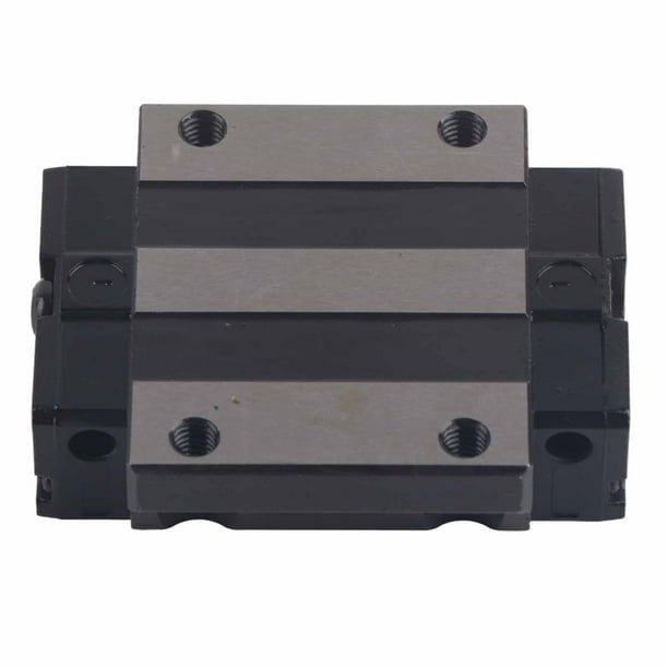 Bloque de guía de riel lineal Bloque de deslizamiento lineal HGW20CC 37.84KN Cojinete de carga Accesorio deslizante de acero para riel de guía Máquina herramienta CNC Maquinaria de automatización