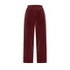 thumbnail image 5 of RKSTN Women's Velvet Wide Leg Pants Plus Size Drawstring Elastic Waisted Straight Leg Velour Pant Womens Casual Solid Oversized Relaxed Fits Loose Comfortable Velvets Jogger Trousers with Pockets, 5 of 7