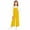 G281-Yellow, variant on hengsof Girls Cotton Overalls Kids Cute Adjustable Straps Wide Leg Jumpsuit with Pockets 2-15 Years