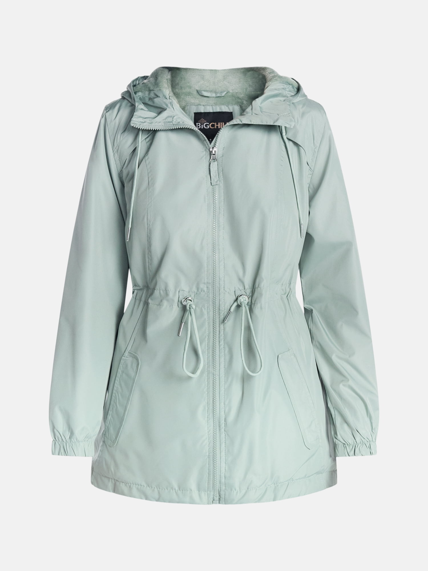 Big Chill Women's and Women's Plus Lined Anorak Jacket with Hood, Sizes S-3X
