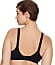 Women's Bali DF3460 Comfort Revolution Soft Touch Perfect WireFree Bra (Black XL)