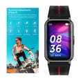 thumbnail image 3 of Reloj Inteligente H76 para Hombres, Mujeres, IP68 a Prueba de Agua, de Ejercicios, Reloj Digital Deportivo, Reloj Inteligente para Teléfono - Negro Sunnimix reloj inteligente deportes, 3 of 8