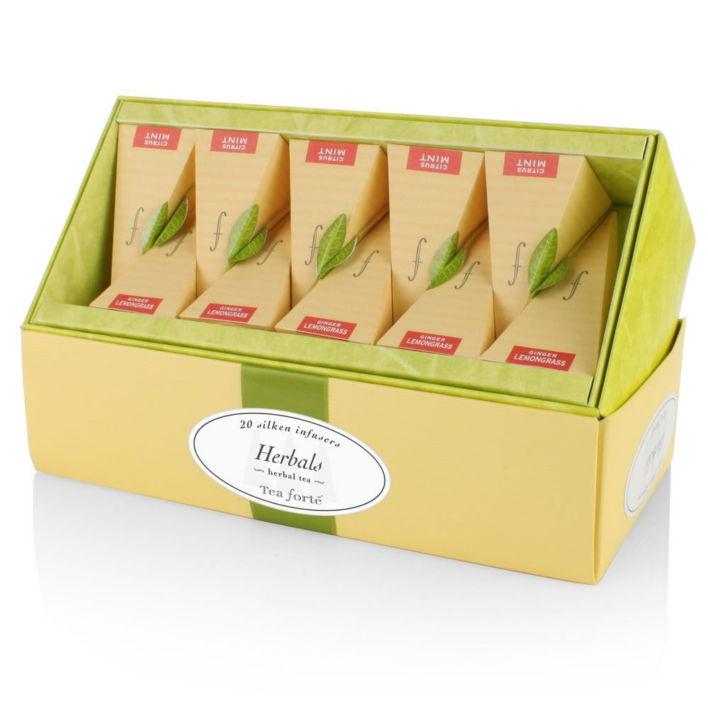 Tea Forte Herbal Collection 20 pcs Best by 08/2017 NIB Walmart