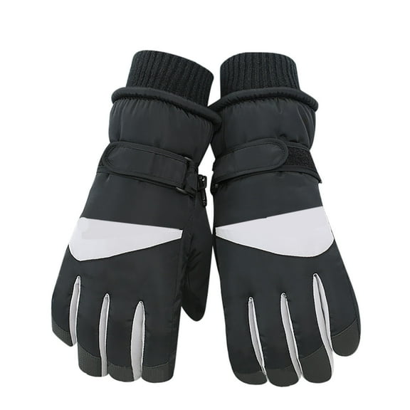 Winter Gloves Women Men, Thermal Ski Gloves for Cold Weather with Warm, Waterproof, Touchscreen for Running, Skiing,Color:Dark Gray