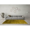 thumbnail image 3 of Ahgly Company Indoor Rectangle Oriental Yellow Industrial Area Rugs, 4' x 6', 3 of 4