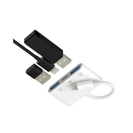 Esbeecables Lightning to USB Camera Adapter, Plug and Play, USB