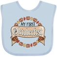 thumbnail image 3 of Inktastic My First Oktoberfest Boys or Girls Baby Bib, 3 of 4