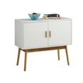 thumbnail image 2 of Pemberly Row Storage Console Table in White, 2 of 6